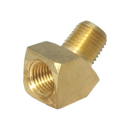 Swivel 0.37 in. 45 Degree Street Elbow in Brass SW2738464